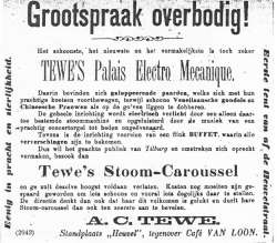 1896, Kermis, Tilburg, Tilburgse kermis