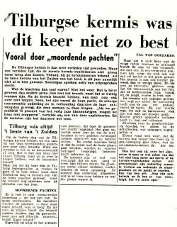 1953: collectie M. van Gisbergen 1953, Kermis, Tilburg