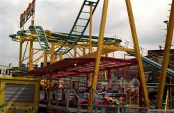 1997 Opbouw: collectie H. van Oers 1997, Kermis, Opbouw, Tilburg, Tilburgse kermis