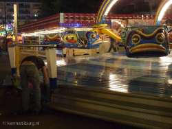 2011, Kermis, Tilburg, Tilburgse kermis, afbouw