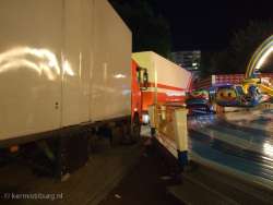 2011, Kermis, Tilburg, Tilburgse kermis, afbouw