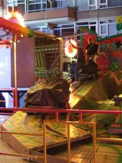 2011, Kermis, Tilburg, Tilburgse kermis, afbouw