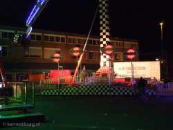 2011, Kermis, Tilburg, Tilburgse kermis, afbouw