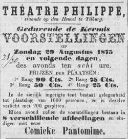 1875: Advertentie