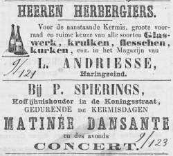 1875: Advertentie