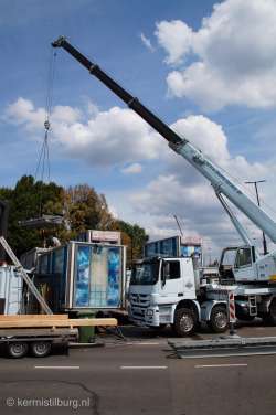 2018, Kermis, Opbouw, Tilburg, Tilburgse kermis