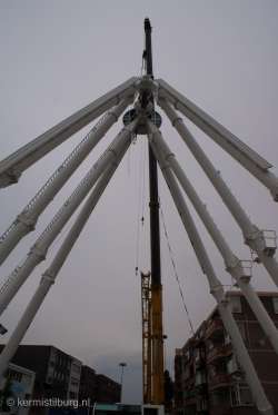 2007, Kermis, Tilburg, Tilburgse kermis, bouwen