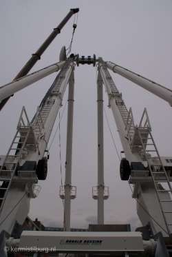 2007, Kermis, Tilburg, Tilburgse kermis, bouwen