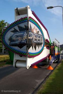 2009, Kermis Tilburg 2009, Tilburgse kermis, transport