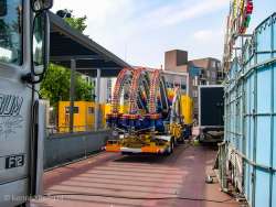 2003, Kermis, Tilburg, Tilburgse kermis, bouwen