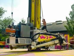 2003, Kermis, Tilburg, Tilburgse kermis, bouwen