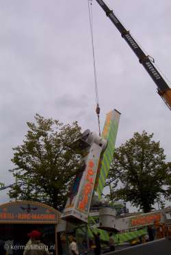 2002, Kermis, Tilburg, Tilburgse kermis, bouwen
