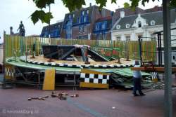 2002, Kermis, Tilburg, Tilburgse kermis, bouwen