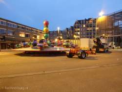2012, Kermis, Tilburg, Tilburgse kermis, bouwen