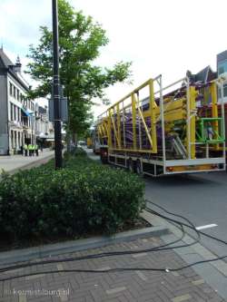2012, Kermis, Tilburg, Tilburgse kermis, bouwen
