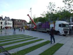 2012, Kermis, Tilburg, Tilburgse kermis, bouwen