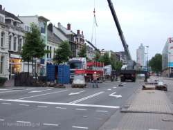 2012, Kermis, Tilburg, Tilburgse kermis, bouwen