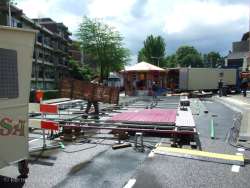 2012, Kermis, Tilburg, Tilburgse kermis, bouwen