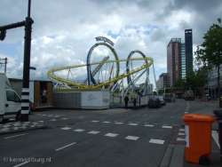 2012, Kermis, Tilburg, Tilburgse kermis, bouwen