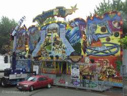 2004, Kermis, Tilburg, Tilburgse kermis, bouwen