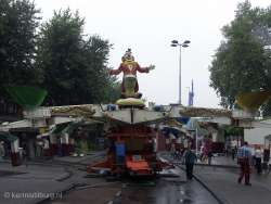 2004, Kermis, Tilburg, Tilburgse kermis, bouwen