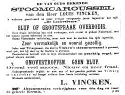 1897, Kermis, Tilburg, Tilburgse kermis