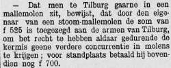 stichting Kermis Cultuur: krantenartikel - 1894 1894, Kermis, Tilburg, Tilburgse kermis