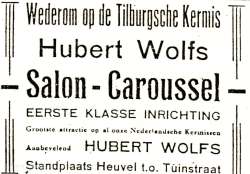 1925, Kermis, Tilburg, Tilburgse kermis