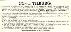 1955, Kermis, Tilburg
