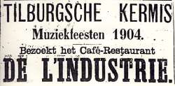 stichting Kermis Cultuur: krantenartikel - 1904 1904, Kermis, Tilburg, Tilburgse kermis, krant