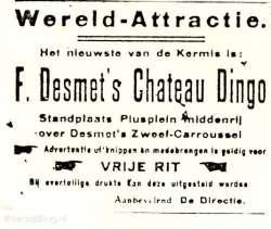 1927: Collectie Stichting Kermis Cultuur 1927, Kermis, Tilburg, Tilburgse kermis, skc