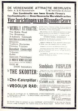 Stichting Kermis Cultuur: Krantenartikel Tilburg - 1931 1931, Kermis, Tilburg, Tilburgse kermis, krant, skc