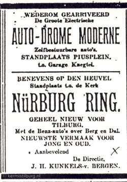 stichting Kermis Cultuur: Krantenartikel Tilburg - 1929 1929, Kermis, Tilburg, Tilburgse kermis, skc