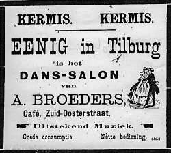 stichting Kermis Cultuur: krantenartikel - 1904 1904, Kermis, Tilburg, Tilburgse kermis, krant
