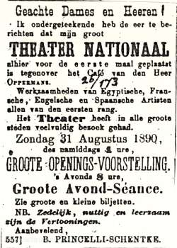 1890, Kermis, Tilburg, Tilburgse kermis