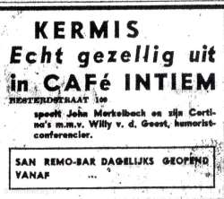 1963, Kermis, Tilburg, Tilburgse kermis, skc