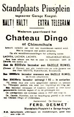 stichting Kermis Cultuur: Krantenartikel Tilburg - 1928 1928, Kermis, Tilburg, Tilburgse kermis, skc