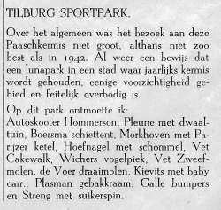 1946: collectie M. van Gisbergen 1946, Kermis, Tilburg, Tilburgse kermis, krant