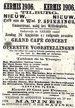 1906, Kermis, Tilburg, Tilburgse kermis, krant, skc