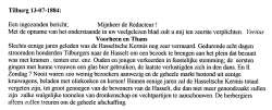 1884, Kermis, Tilburg