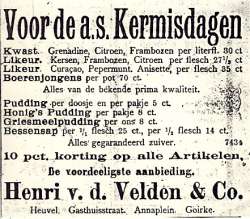 stichting Kermis Cultuur: krantenartikel - 1913 1913, Kermis, Tilburg, Tilburgse kermis, krant, skc