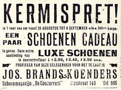 stichting Kermis Cultuur: krantenartikel - 1922 1922, Kermis, Tilburg, Tilburgse kermis, krant, skc