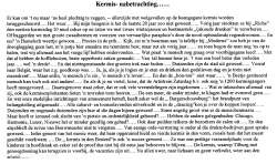 stichting Kermis Cultuur: krantenartikel - 1926 1926, Kermis, Tilburg, Tilburgse kermis, skc