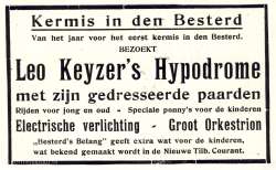 stichting Kermis Cultuur: krantenartikel - 1926 1926, Kermis, Tilburg, Tilburgse kermis, skc