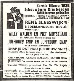 stichting Kermis Cultuur: Krantenartikel Tilburg - 1938 1938, Kermis, Tilburg, Tilburgse kermis