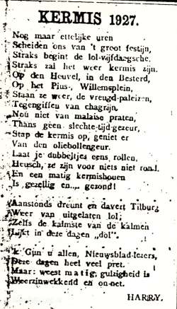 1927: Collectie Stichting Kermis Cultuur 1927, Kermis, Tilburg, Tilburgse kermis, skc