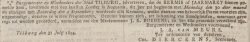 advertentie Opregte Haarlemse Courant